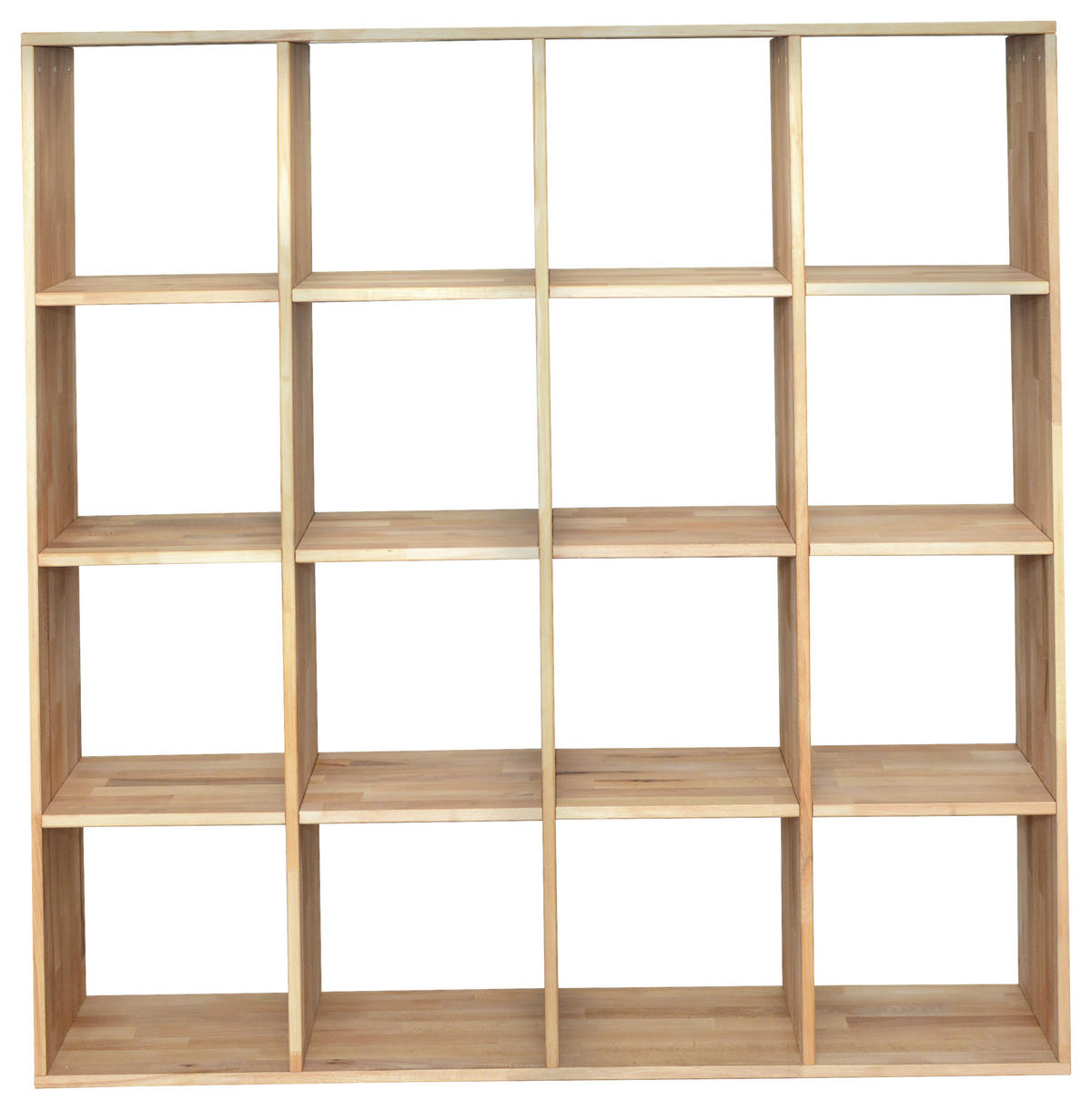 REGAL Kernbuche massiv Buchefarben  - Buchefarben, Natur, Holz (149/149/35cm) - Livetastic