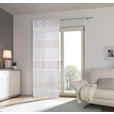 FERTIGVORHANG transparent  - Beige, KONVENTIONELL, Textil (140/245cm) - Esposa