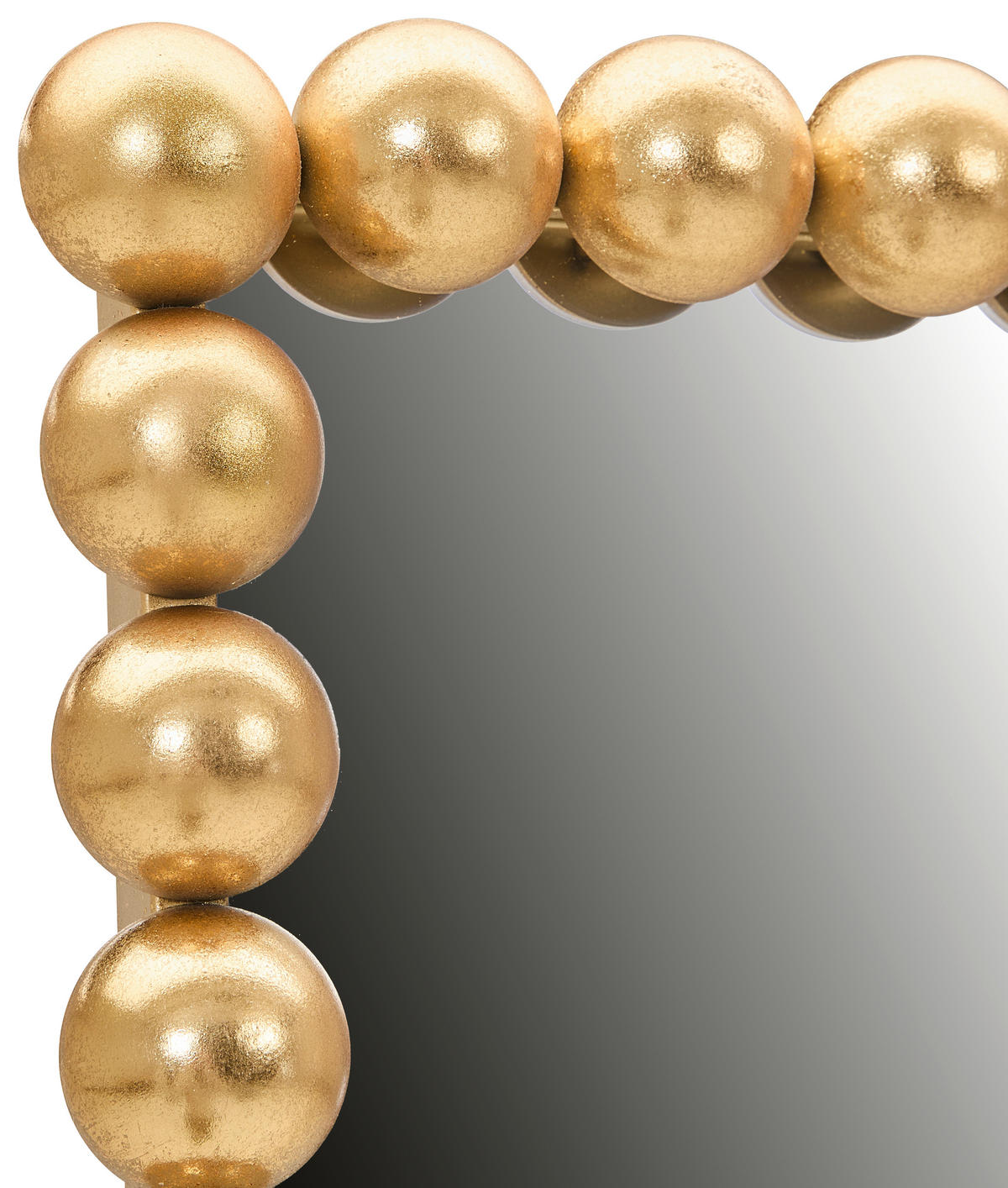 WANDSPIEGEL 95/185/5 cm    in rechteckig  - Goldfarben/Schwarz, Design, Glas/Holzwerkstoff (95/185/5cm) - MID.YOU