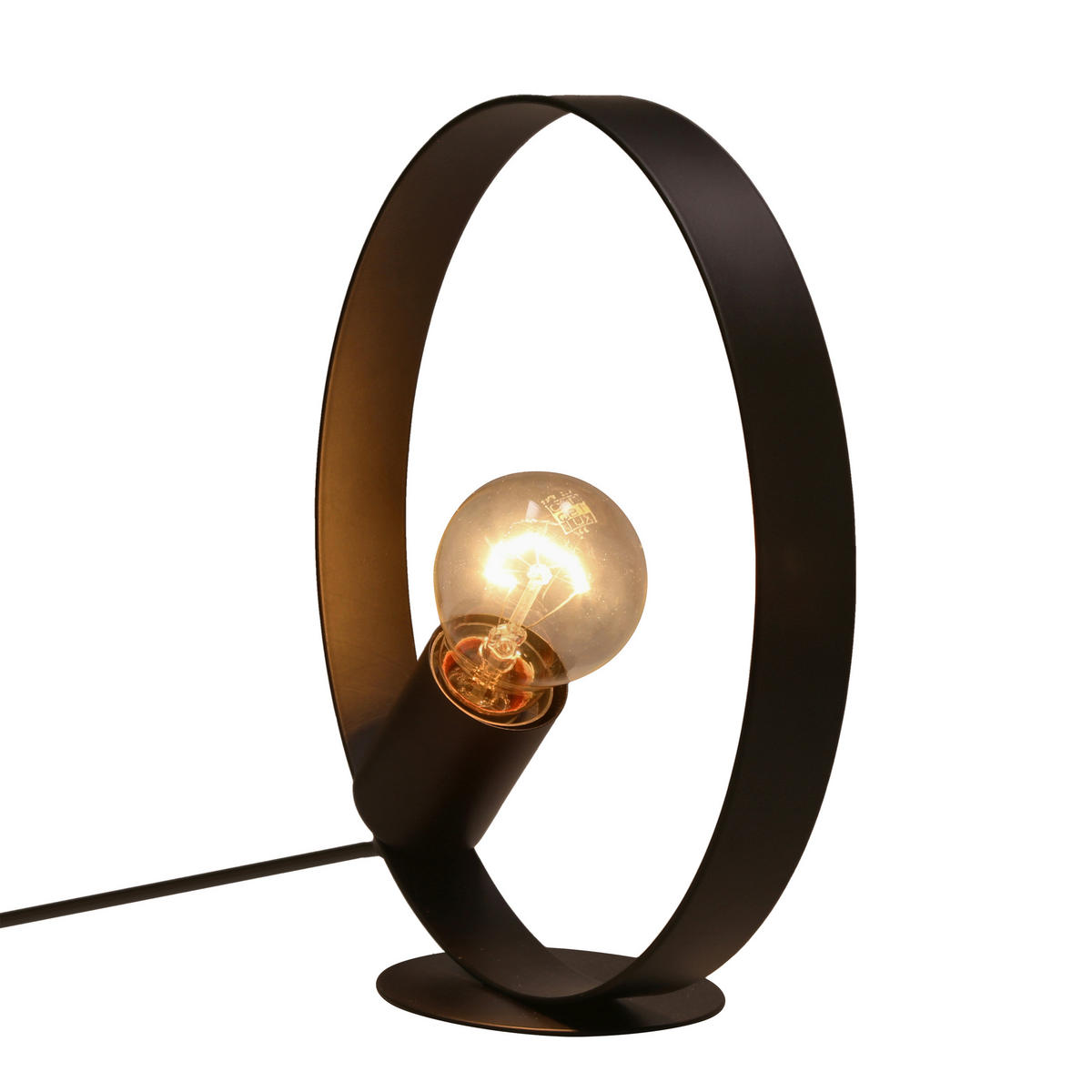 TISCHLEUCHTE 10/25/25 cm   - Schwarz, Trend, Metall (10/25/25cm)