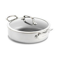 SCHMORPFANNE Premiere Keramikbeschichtung 26 cm  - Grau Hochglanz, Basics, Glas/Metall (26cm)