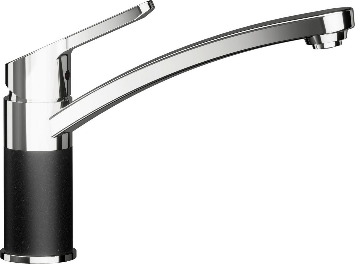 KÜCHENARMATUR 598000PUR  - Schwarz, Basics, Stein/Metall (5/17,8/20,5cm) - Schock