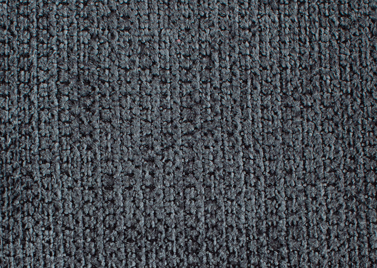 ECKSOFA in Flachgewebe Anthrazit  - Anthrazit/Schwarz, Design, Textil/Metall (174/297cm) - Beldomo Style