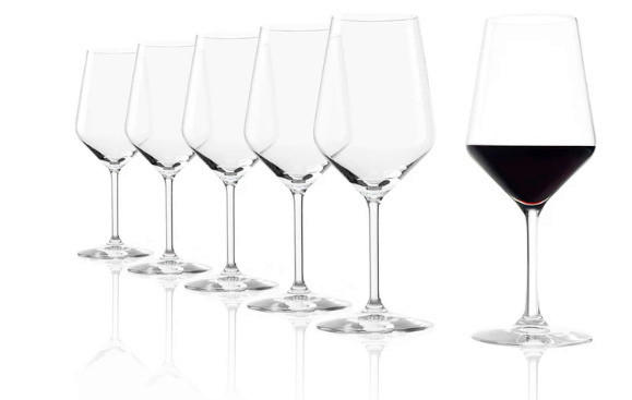 GLÄSERSET Revolution 6-teilig  - Klar, Design, Glas (490ml) - Stölzle
