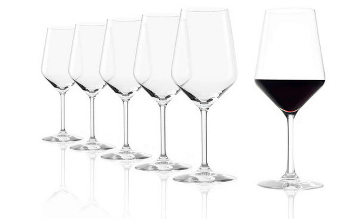 GLÄSERSET Revolution 6-teilig  - Klar, Design, Glas (490ml) - Stölzle