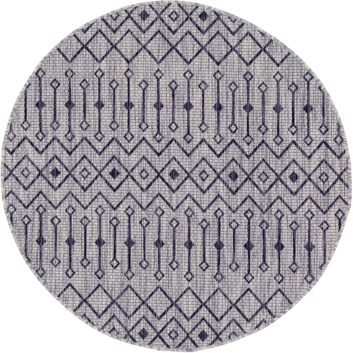 WEBTEPPICH Hellgrau - Hellgrau, Basics, Textil (120cm)