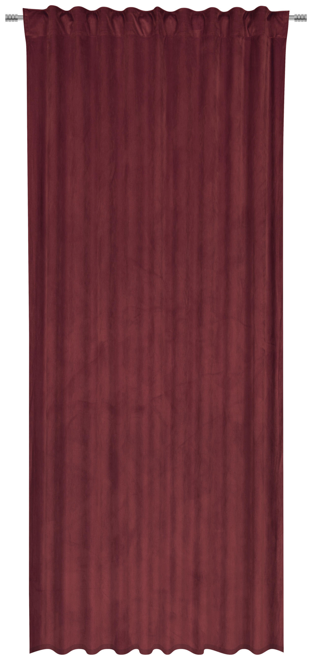 FERTIGVORHANG ZENATO blickdicht 135/245 cm - Bordeaux, KONVENTIONELL, Textil (135/245cm) - Ambiente
