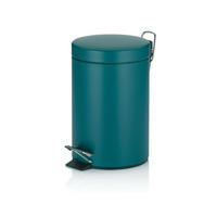 KOSMETIKEIMER 3 l  Metall  - Petrol/Schwarz, Basics, Kunststoff/Metall - Kela