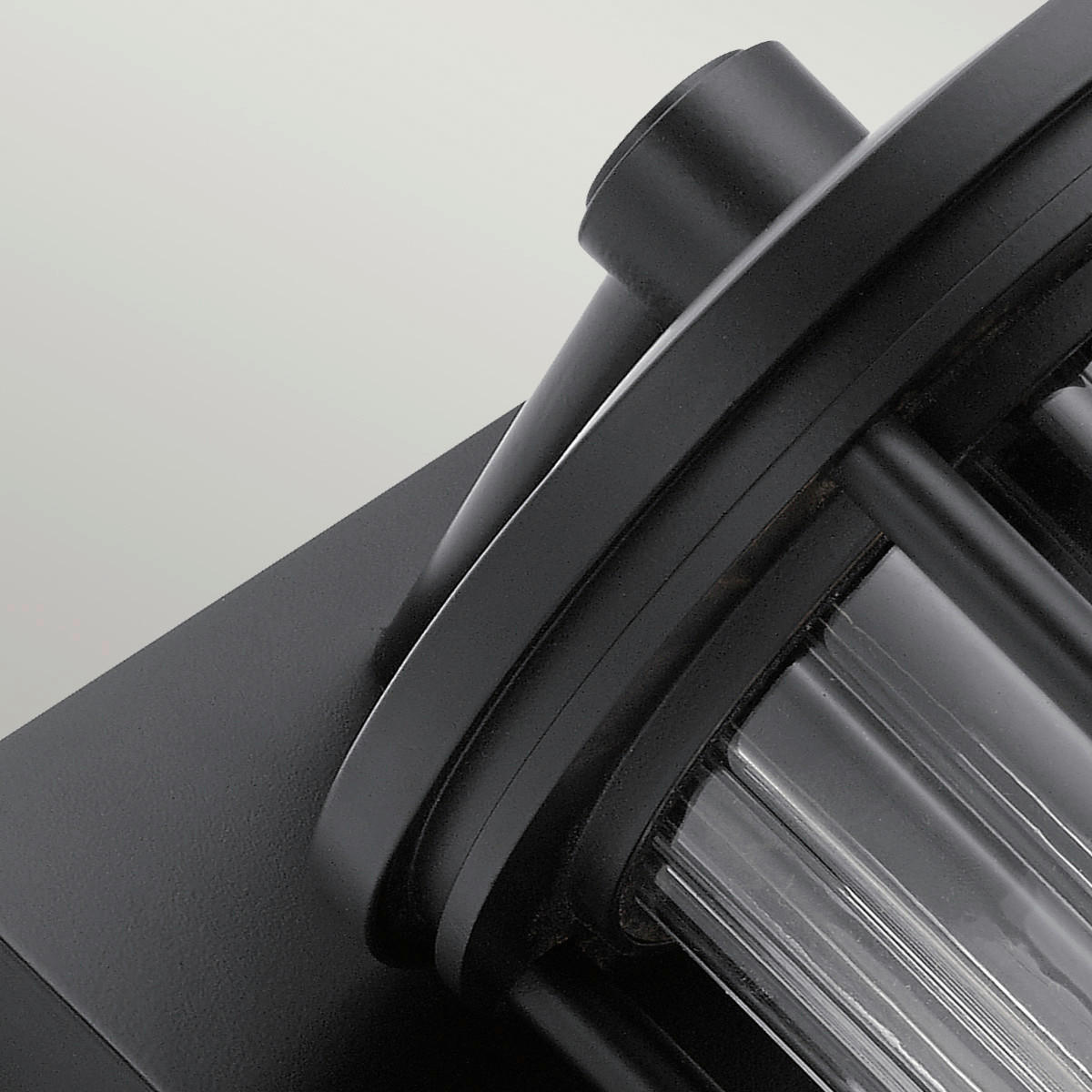 AUßENWANDLEUCHTE Elstead Barras 13,7/15,7/29 cm   - Schwarz, KONVENTIONELL, Glas/Metall (13,7/15,7/29cm) - Elstead Lighting