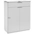 SCHUHSCHRANK lackiert Schlammfarben - Schlammfarben/Schwarz, Design, Holzwerkstoff/Metall (84/103/36cm) - Dieter Knoll