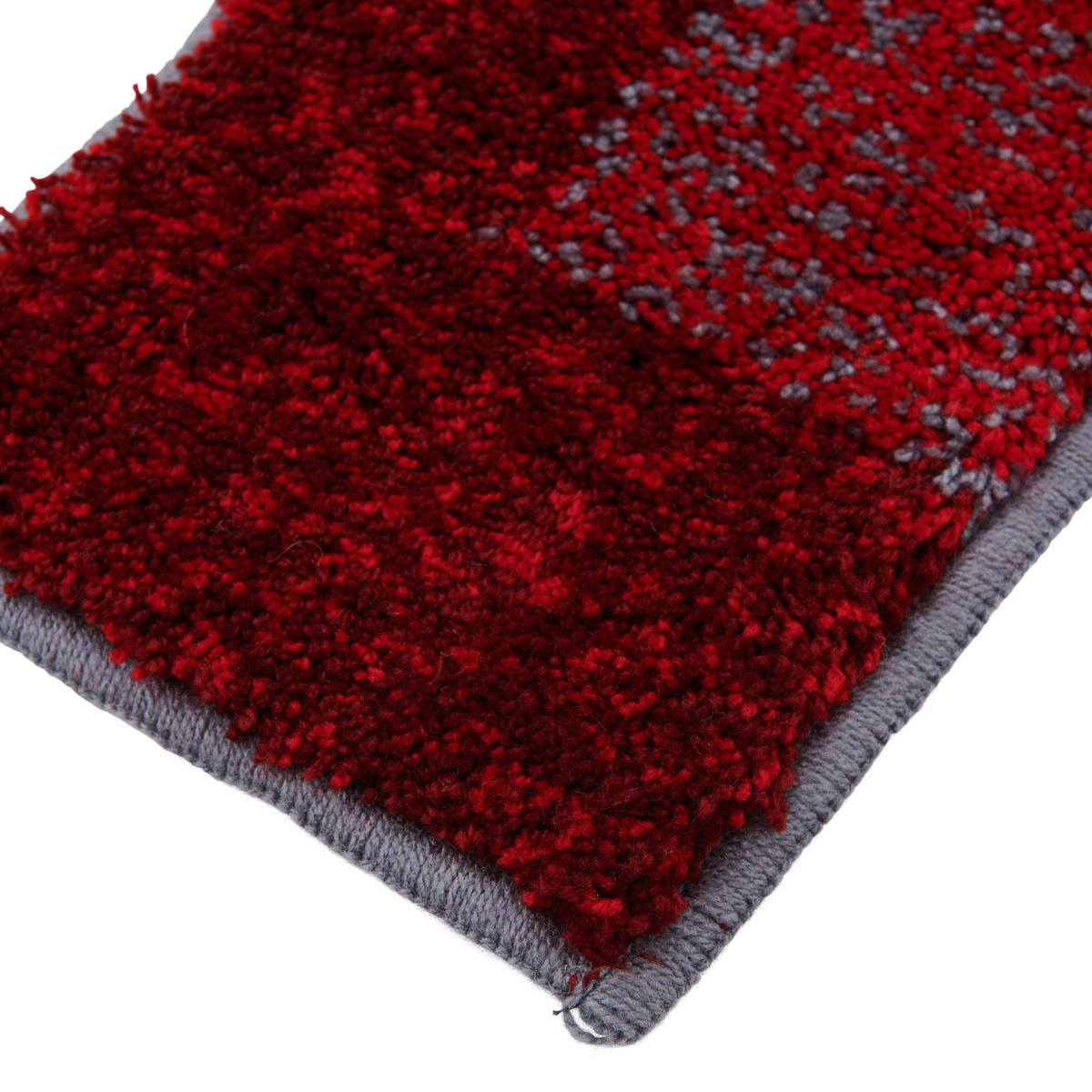WC-VORLEGER Rot 50/60 cm  - Rot, Basics, Kunststoff/Textil (50/60cm) - Grund