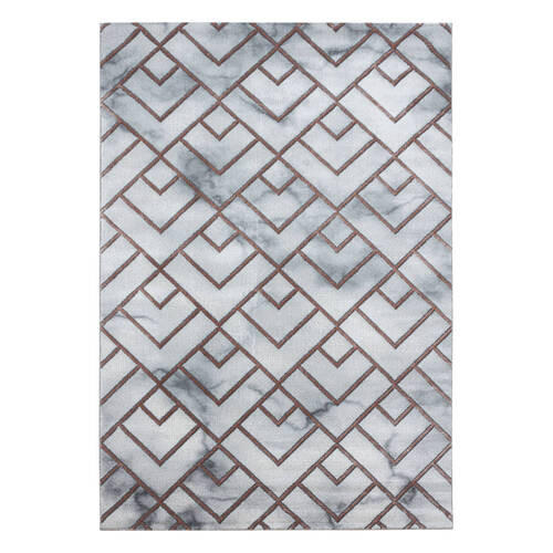 VÄVD MATTA 240/340 cm Naxos 3813 Bronze  - bronsfärgad, Design, textil (240/340cm)