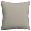 KISSENHÜLLE KNITTED JERSEY 40/40 cm  - Taupe, Basics, Textil (40/40cm) - Schlafgut