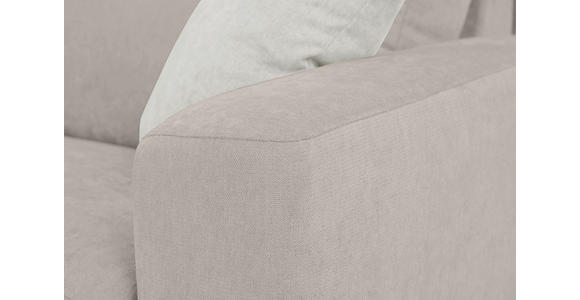 SCHLAFSOFA Mikrofaser Beige - Beige/Creme, KONVENTIONELL, Kunststoff/Textil (186/101/101cm) - Carryhome