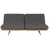 SCHLAFSOFA in Holz, Textil Dunkelgrau  - Dunkelgrau/Beige, Design, Holz/Textil (204/92/90cm) - Dieter Knoll