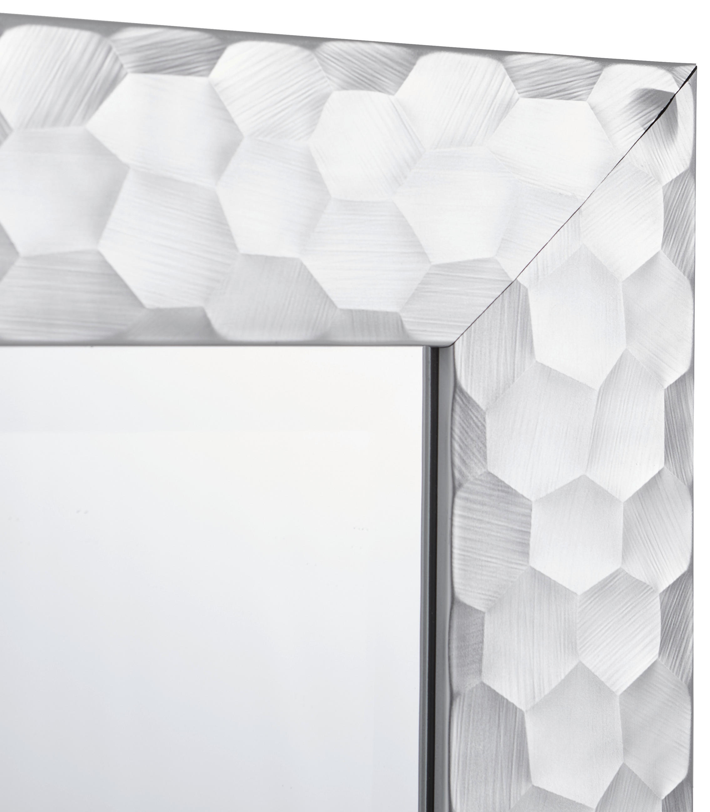 WANDSPIEGEL 70/170/2 cm    in rechteckig  - Silberfarben, Design, Glas/Holzwerkstoff (70/170/2cm) - Xora
