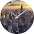 WANDUHR Multicolor 25 cm - Multicolor, Trend, Glas (25cm) WANDUHR Multicolor 25 cm - Multicolor, Trend, Glas (25cm)