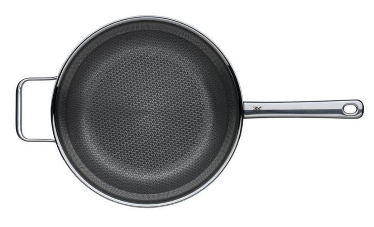BRATPFANNE Profi Resist 28 cm  - Silberfarben/Schwarz, Metall (28cm) - WMF