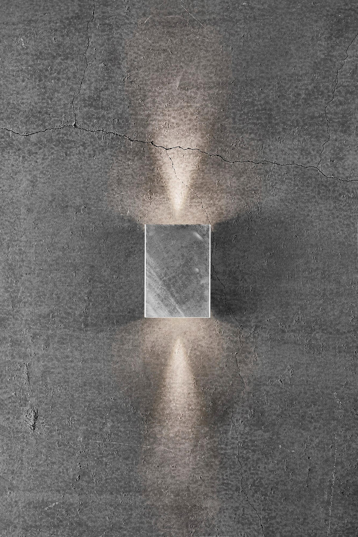 WANDLEUCHTE Fold 14.9/5/10.6 cm  - Zinkfarben, Design, Metall (14.9/5/10.6cm) - Nordlux