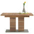 ESSTISCH in Holz, Metall 130(178)/90/75 cm - Nussbaumfarben, Design, Holz/Holzwerkstoff (130(178)/90/75cm) ESSTISCH in Holz, Metall 130(178)/90/75 cm - Nussbaumfarben, Design, Holz/Holzwerkstoff (130(178)/90/75cm)
