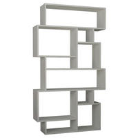 BÜCHERWAND Weiß  - Weiß, Design, Holzwerkstoff (96/169/26cm) - Livetastic