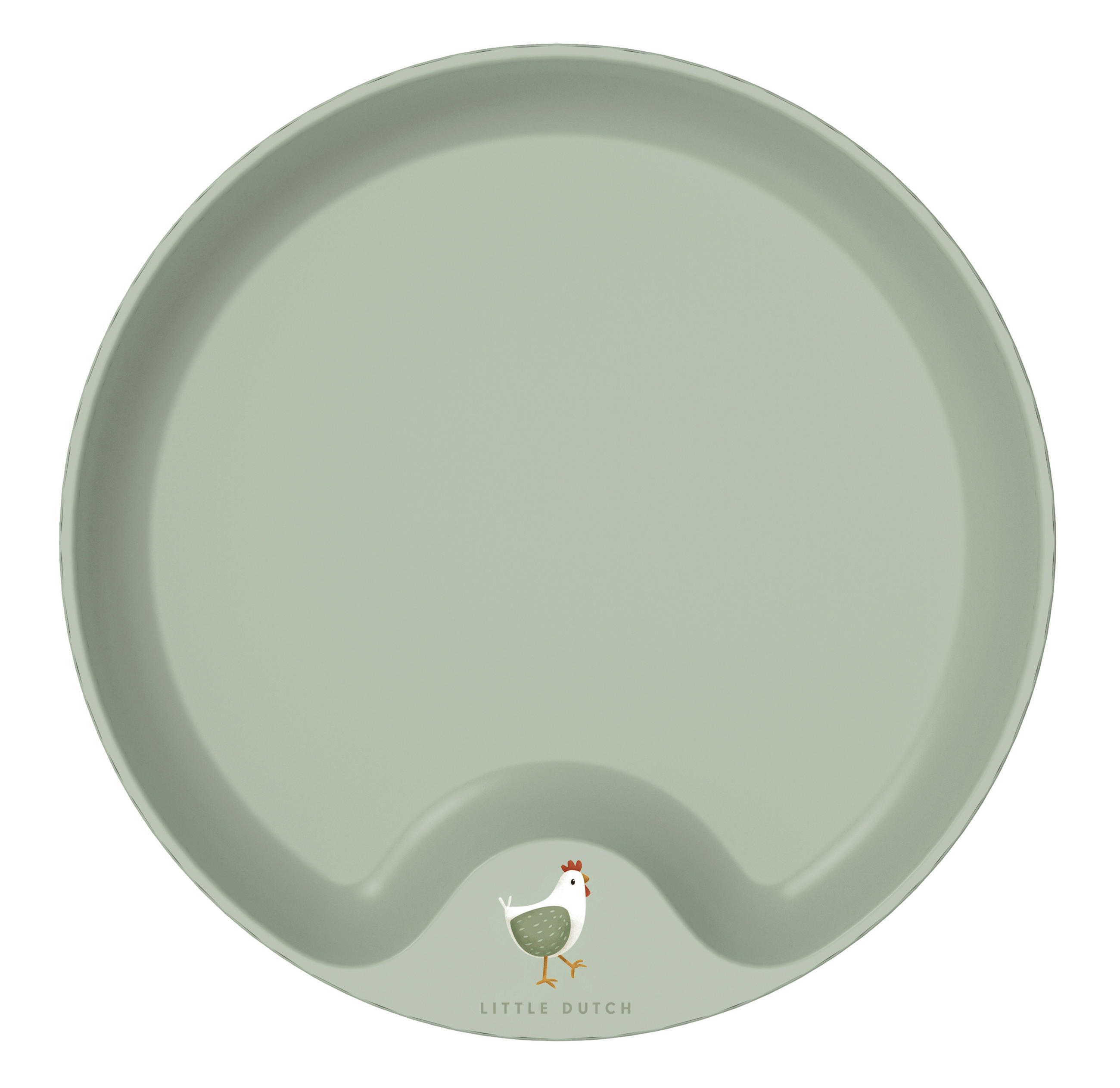 KINDERTELLER  - Olivgrün, Basics, Kunststoff (22/22/2cm) - Mepal