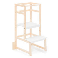 POMOĆNI STOLAC ZA DJECU  VISTA  - prirodne boje, Basics, drvo (90/40/46cm)