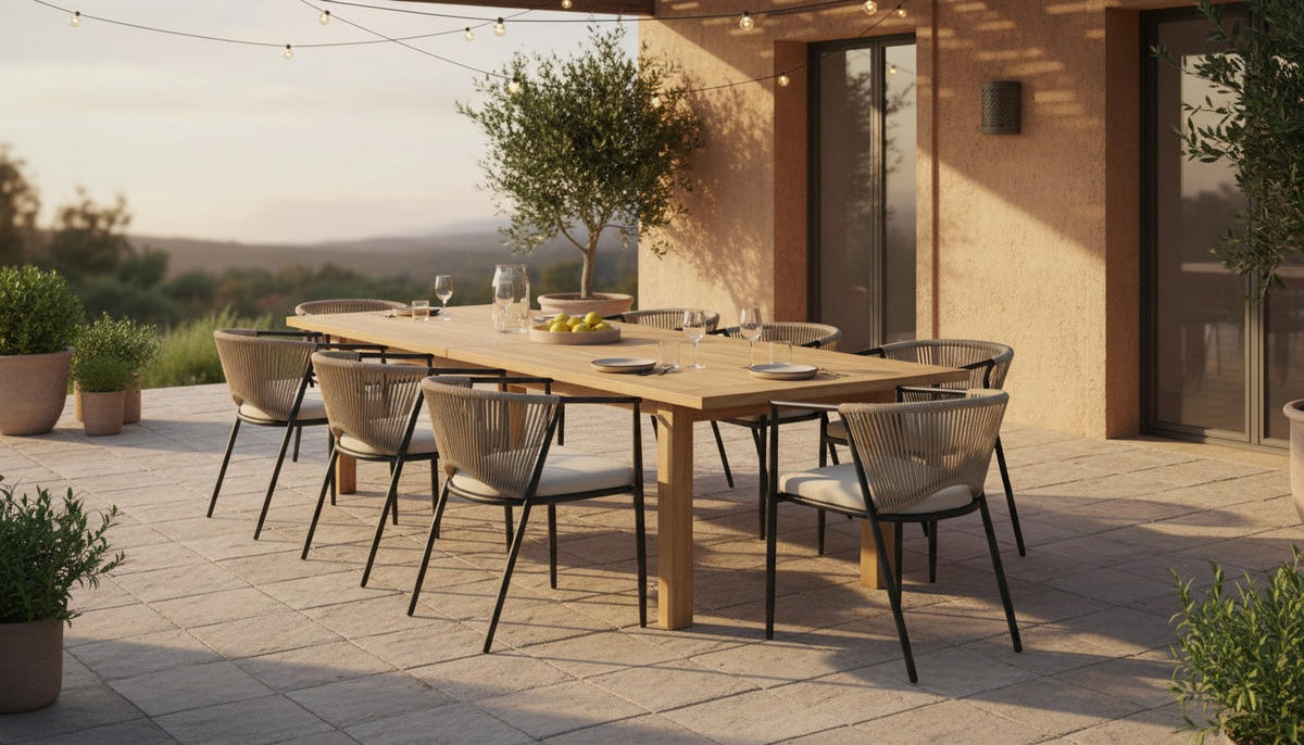 GARTENSTUHL Eisen Beige, Schwarz  - Beige/Schwarz, MODERN, Kunststoff/Textil (58/75/57cm) - Ambia Garden