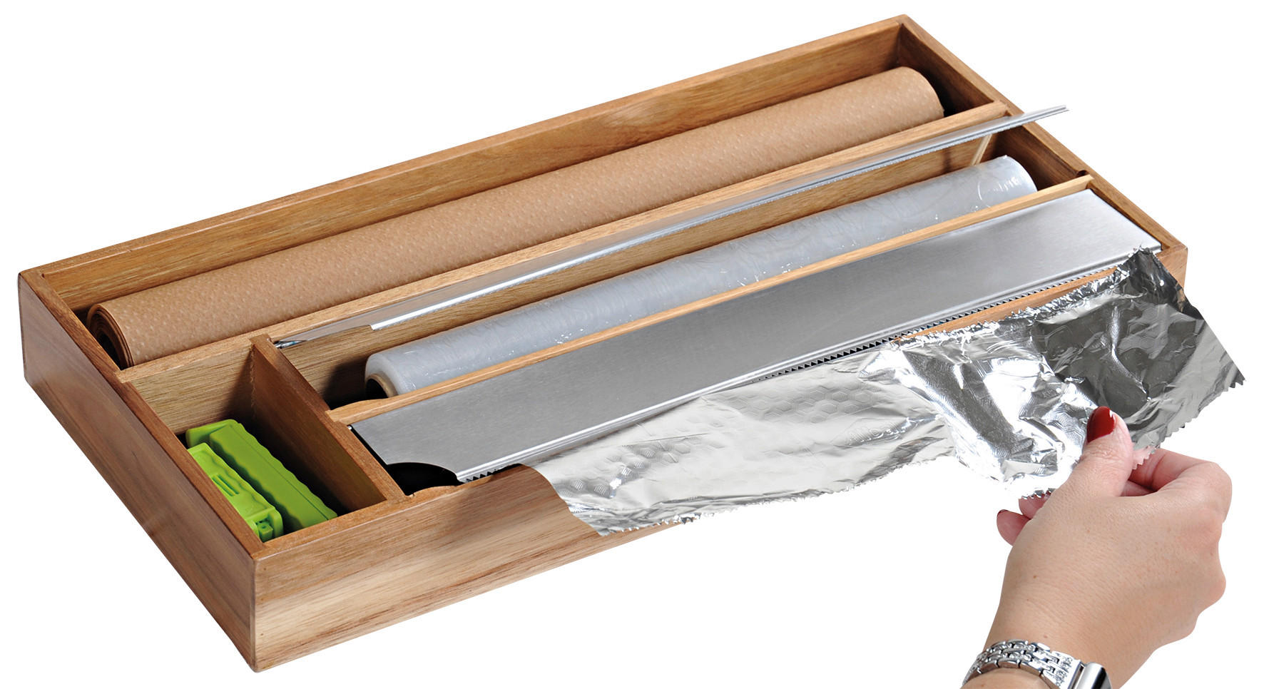 SCHUBLADENBOX - Akaziefarben, Basics, Holz (42/19/5,4cm) - Homeware Profession.