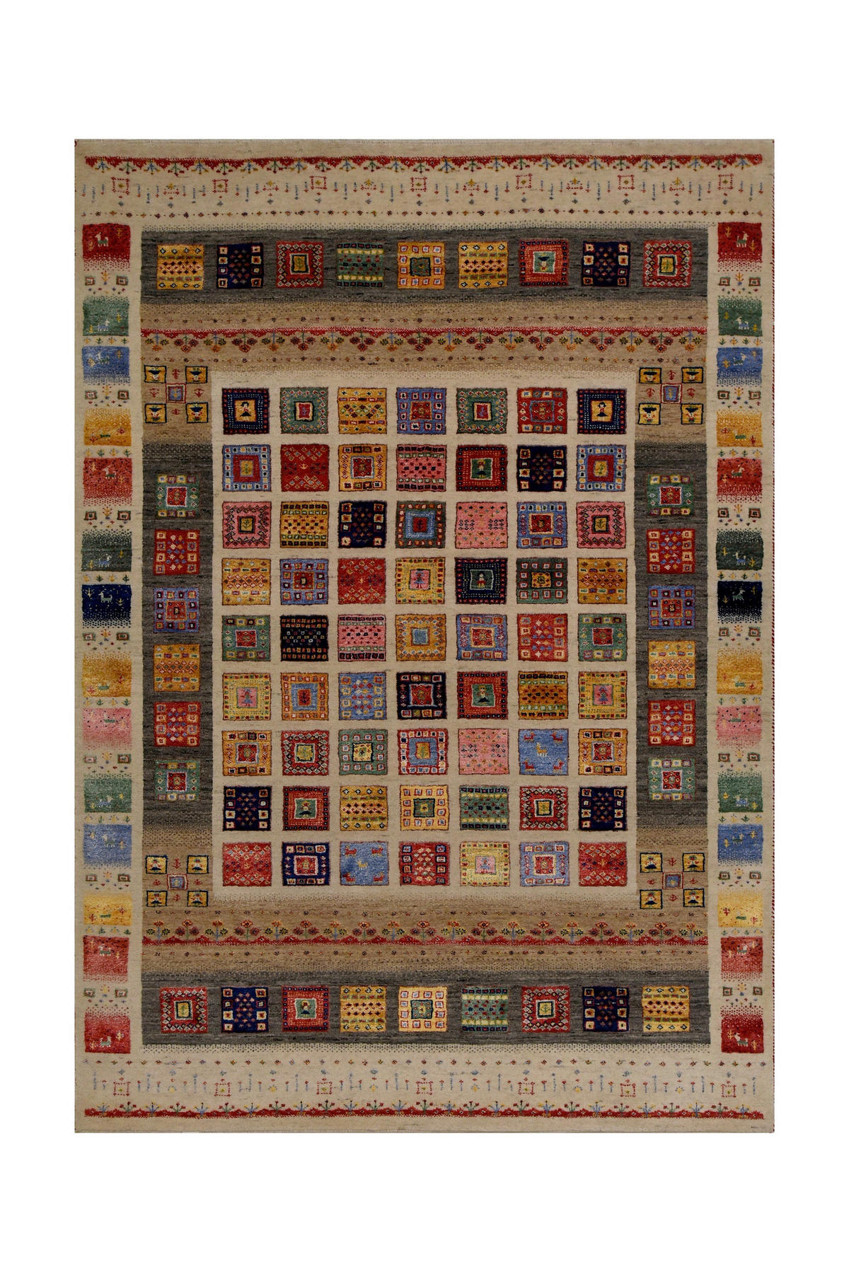 ORIENTTEPPICH 60/90 cm Bahar Multicolor  - Multicolor, LIFESTYLE, Textil (60/90cm) - Cazaris