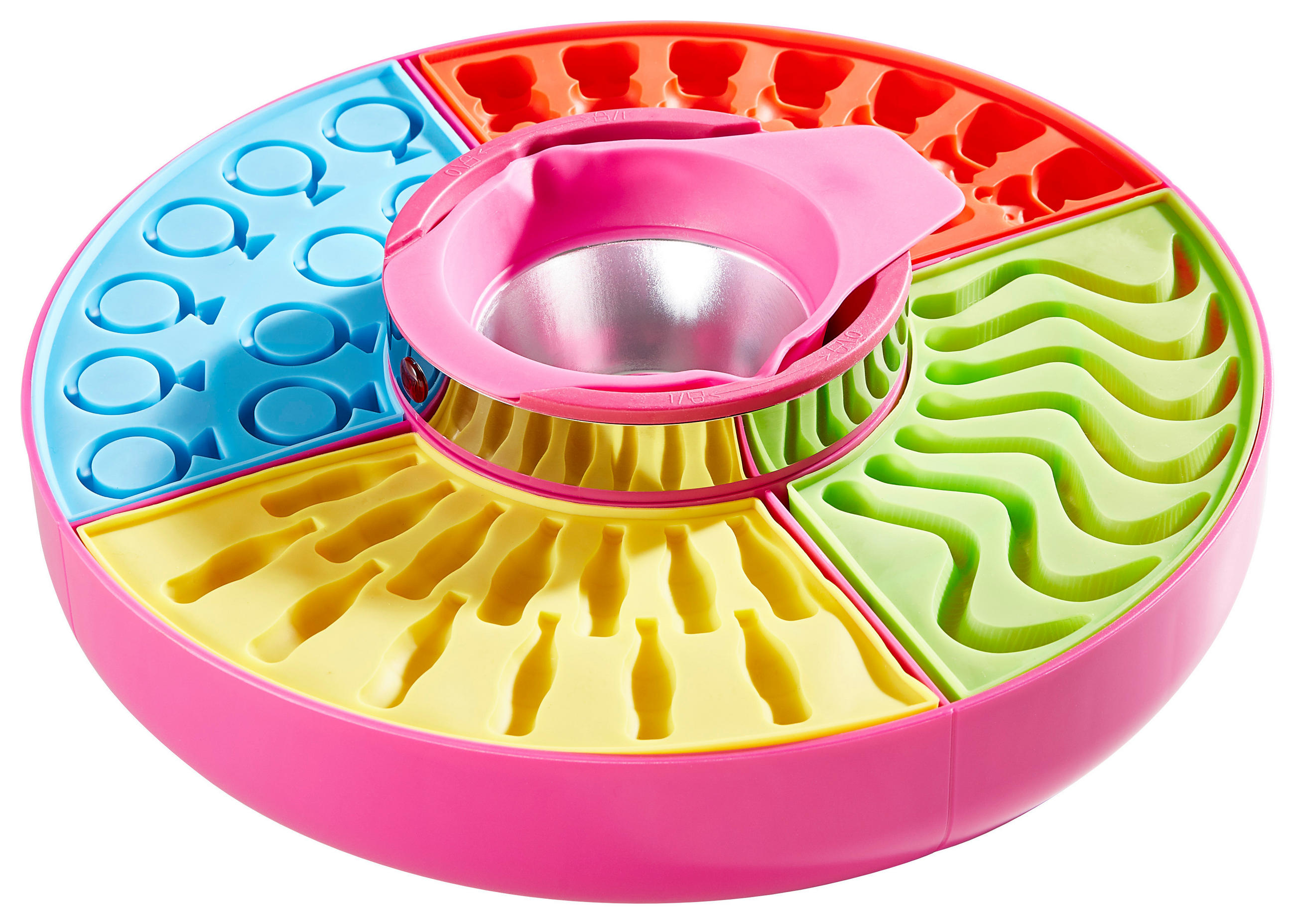 Gummibärchen Maschine  - Multicolor, Basics, Kunststoff/Metall (31/8cm) - Atrigo