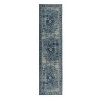 LÄUFER 60/230 cm Manhattan Blau  - Blau, Basics, Textil (60/230cm)