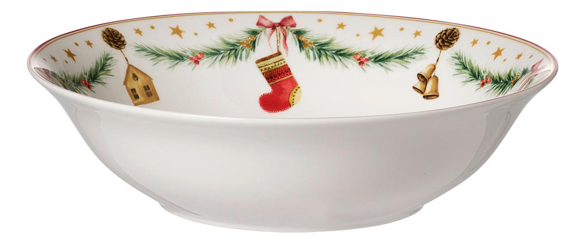 DEZERTNÍ MISKA, keramika, 23/23/6 cm - Basics, keramika (23/23/6cm) - Ritzenhoff Breker