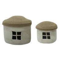 AUFBEWAHRUNGSKÖRBCHEN  - Beige, Trend, Textil - Patinio