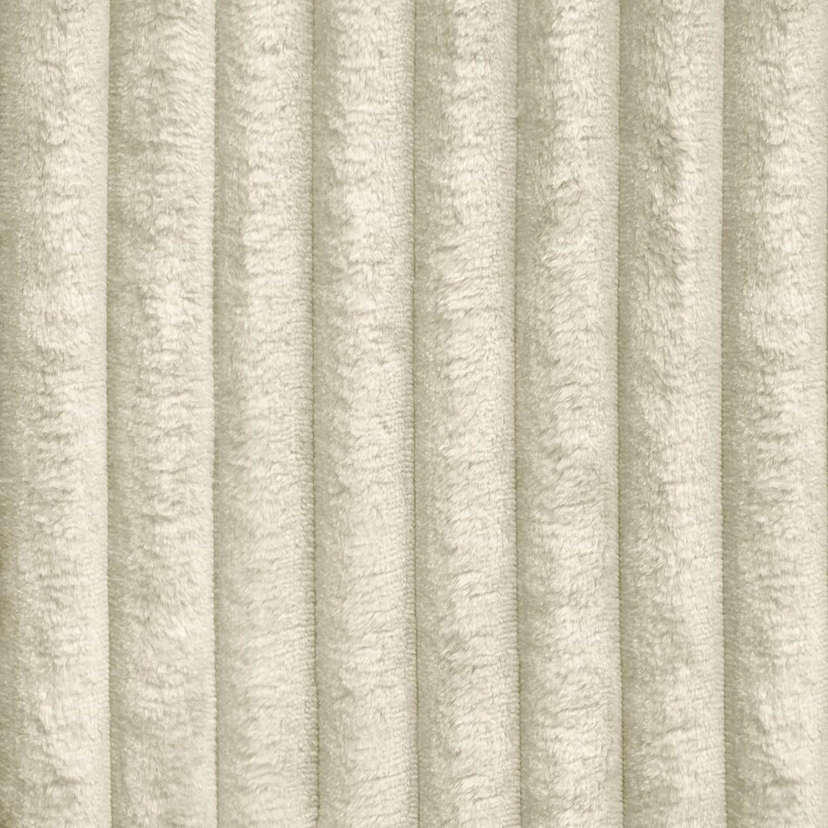 ECKSOFA in Cord Creme  - Creme/Schwarz, Design, Kunststoff/Textil (332/163cm) - Livetastic