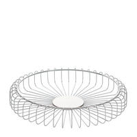 OBSTKORB ESTRA  - Silberfarben, Basics, Metall (37/6cm) - Blomus