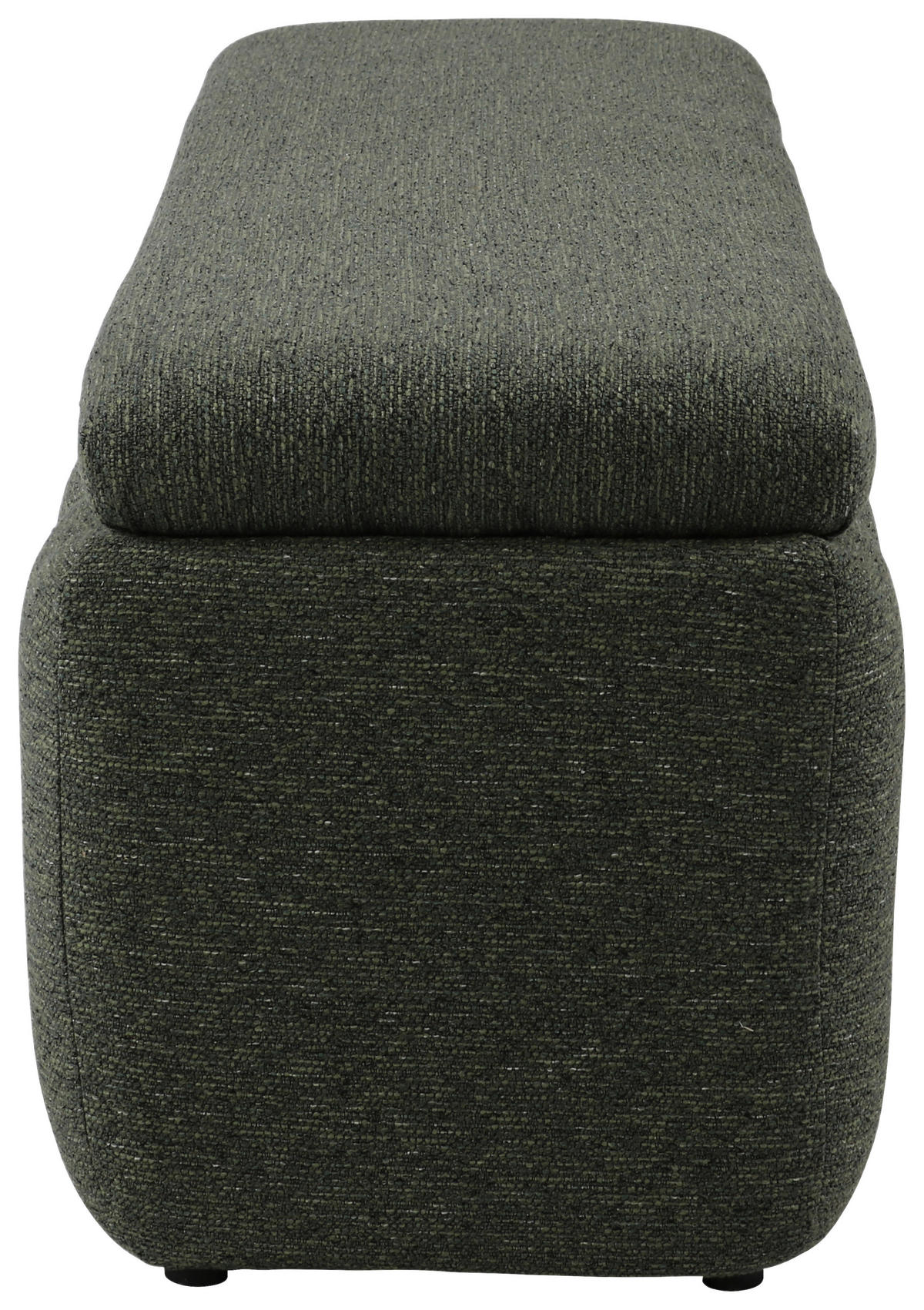 SITZBANK 120/46/41 cm Webstoff Grün Kunststoff  - Schwarz/Grün, Design, Kunststoff/Textil (120/46/41cm) - Novel