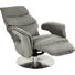 RELAXSESSEL in Metall, Leder Grau, Edelstahlfarben - Edelstahlfarben/Grau, Design, Leder/Metall (72/110/79cm) - Welnova RELAXSESSEL in Metall, Leder Grau, Edelstahlfarben - Edelstahlfarben/Grau, Design, Leder/Metall (72/110/79cm) - Welnova