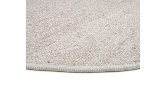HANDWEBTEPPICH 200/200 cm Helsinki Silberfarben  - Silberfarben, Basics, Textil (200/200cm) - Linea Natura