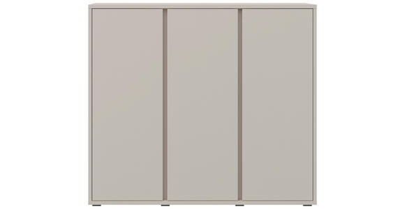SCHUHSCHRANK 145/120/34 cm - Kaschmir/Anthrazit, KONVENTIONELL, Holzwerkstoff/Kunststoff (145/120/34cm) - Xora