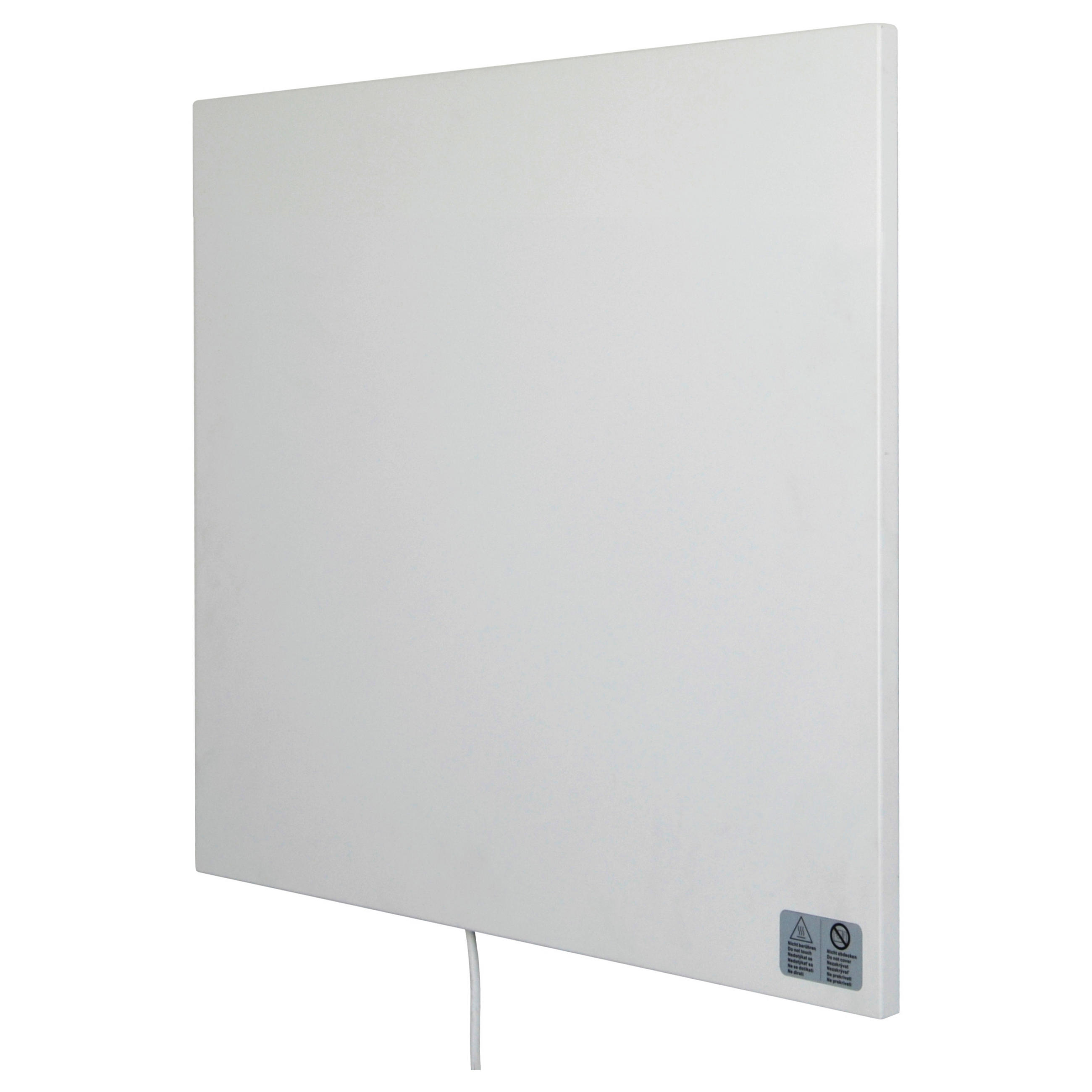 INFRAROT-HEIZPANEEL 350 W design  - Weiß, Basics, Kunststoff/Metall (61,5/61,5/3,3cm)
