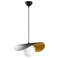 HÄNGELEUCHTE 32/105/38 cm   - Schwarz, Design, Metall (32/105/38cm) - P & B