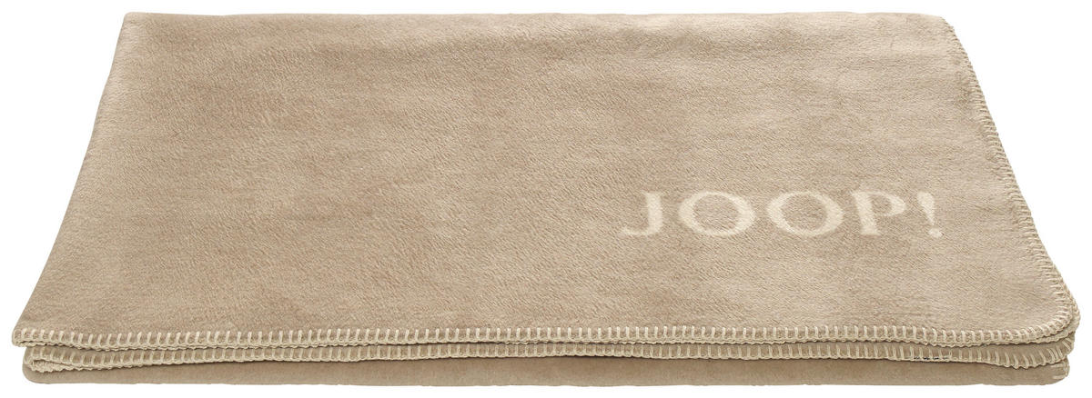 PLAID 150/200 cm  - Sandfarben, Design, Textil (150/200cm) - Joop!