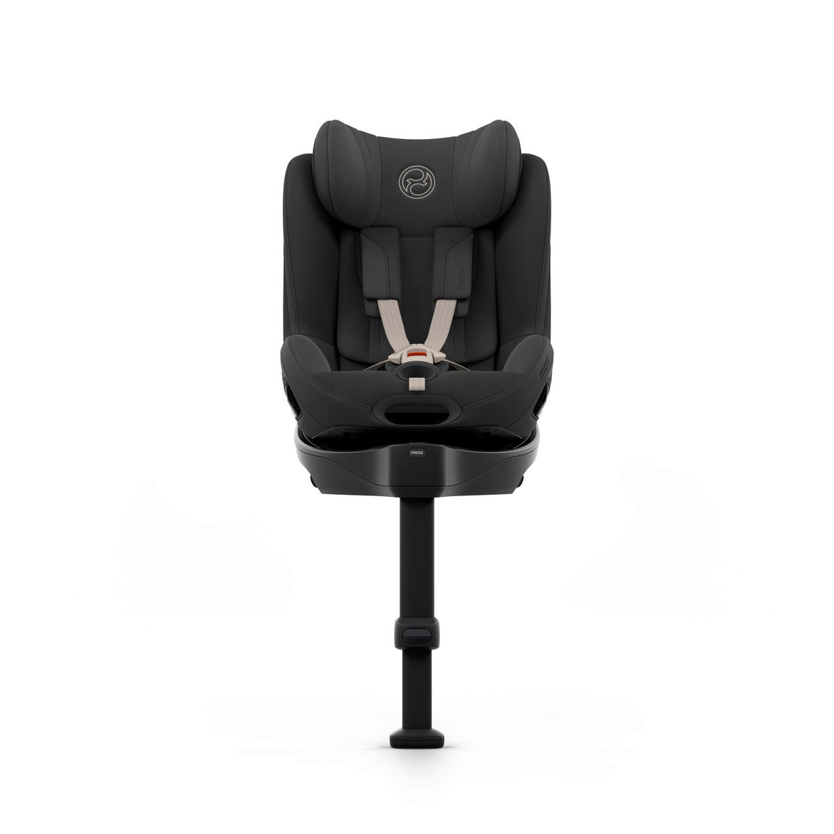 REBOARDER-KINDERSITZ Sirona Si Style Sepia Black   - Schwarz, Basics, Kunststoff/Textil (61/45,5/49,5cm) - cybex PLATINUM