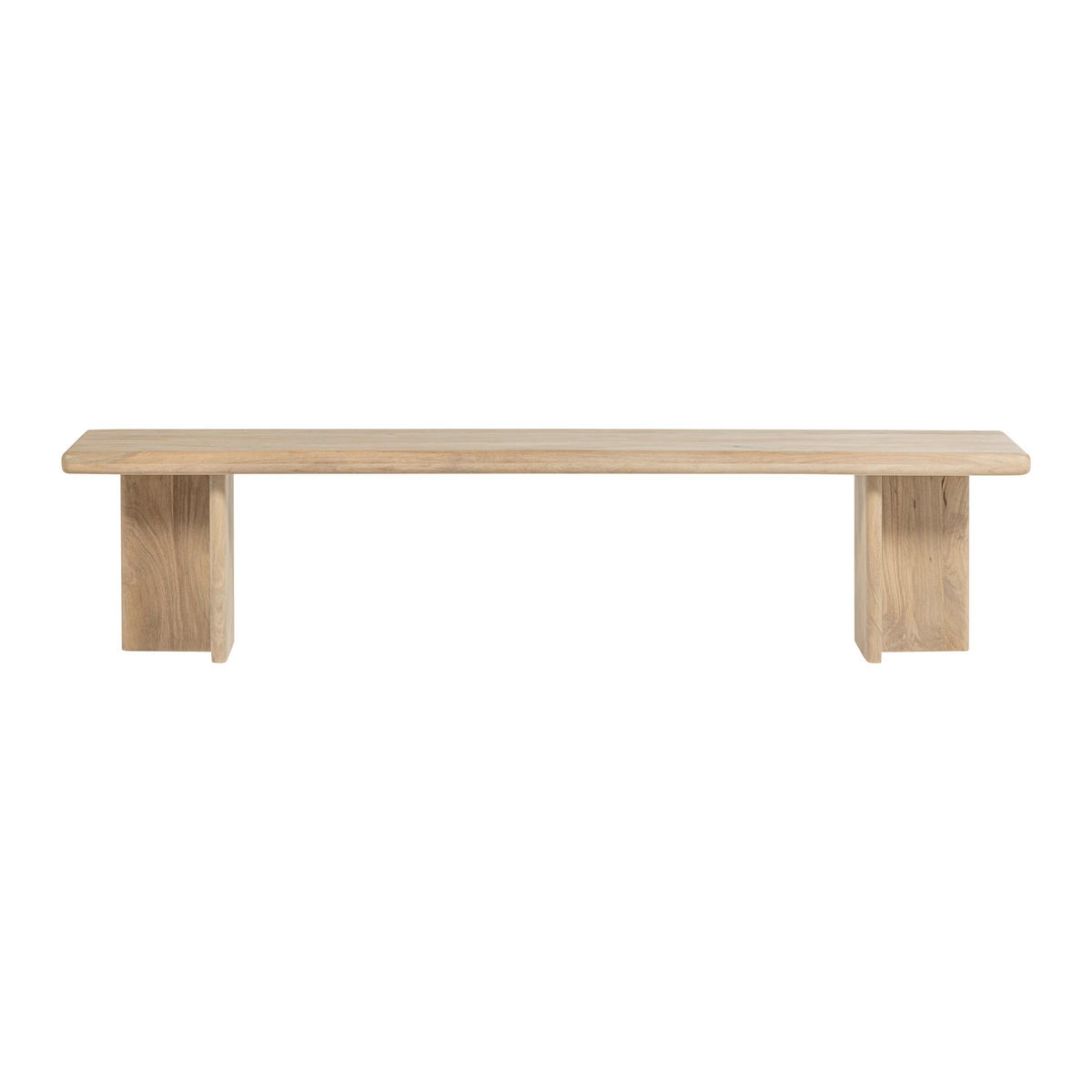 SITZBANK in Holz Naturfarben  - Naturfarben, MODERN, Holz (180/47/45cm) - Livetastic