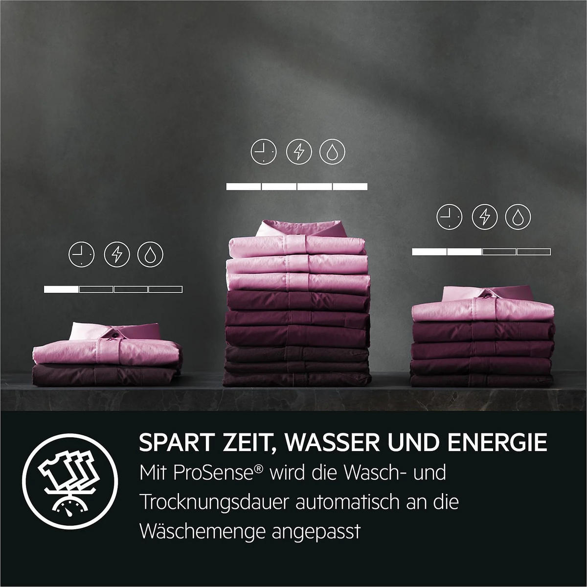 WASCHTROCKNER LWR7G60690  - Weiß, Basics, Kunststoff/Metall (59,7/84,7/66cm) - AEG