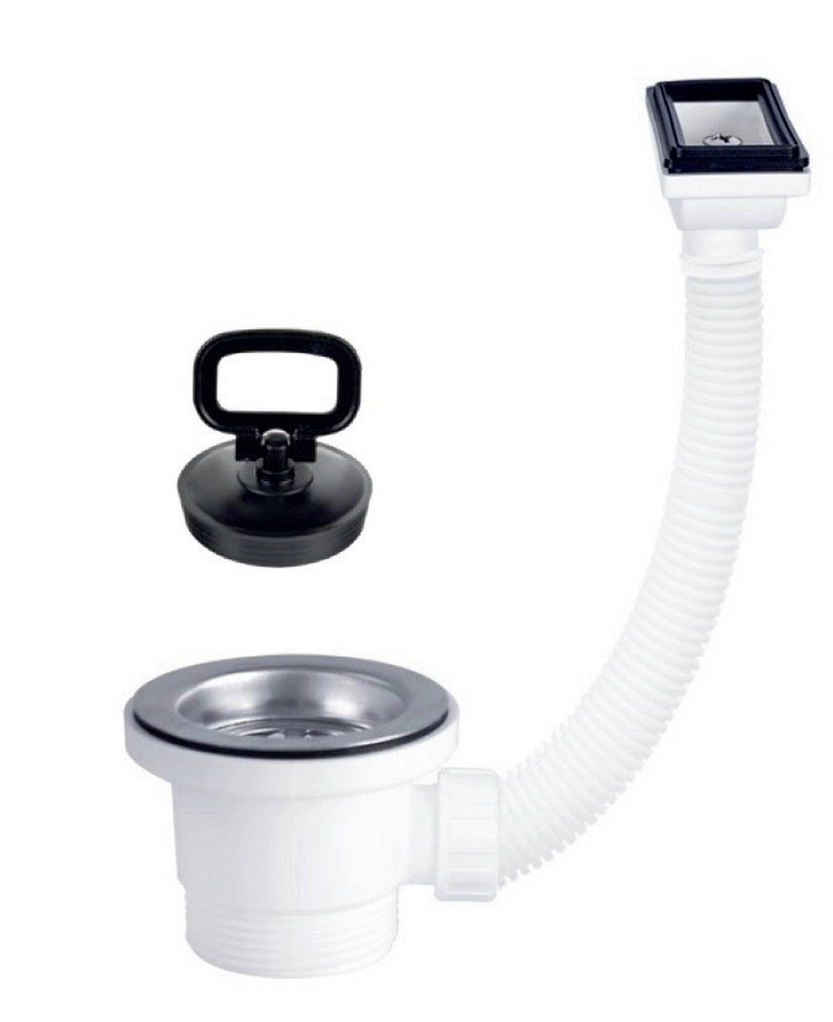 SUDOPERA      76/44/15 cm      - boja nerđajućeg čelika, Osnovno, metal (76/44/15cm)