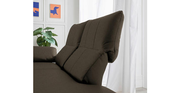 RÉCAMIERE in Echtleder Olivgrün - Chromfarben/Olivgrün, Design, Leder/Metall (209/85-109/95-16cm) - Dieter Knoll