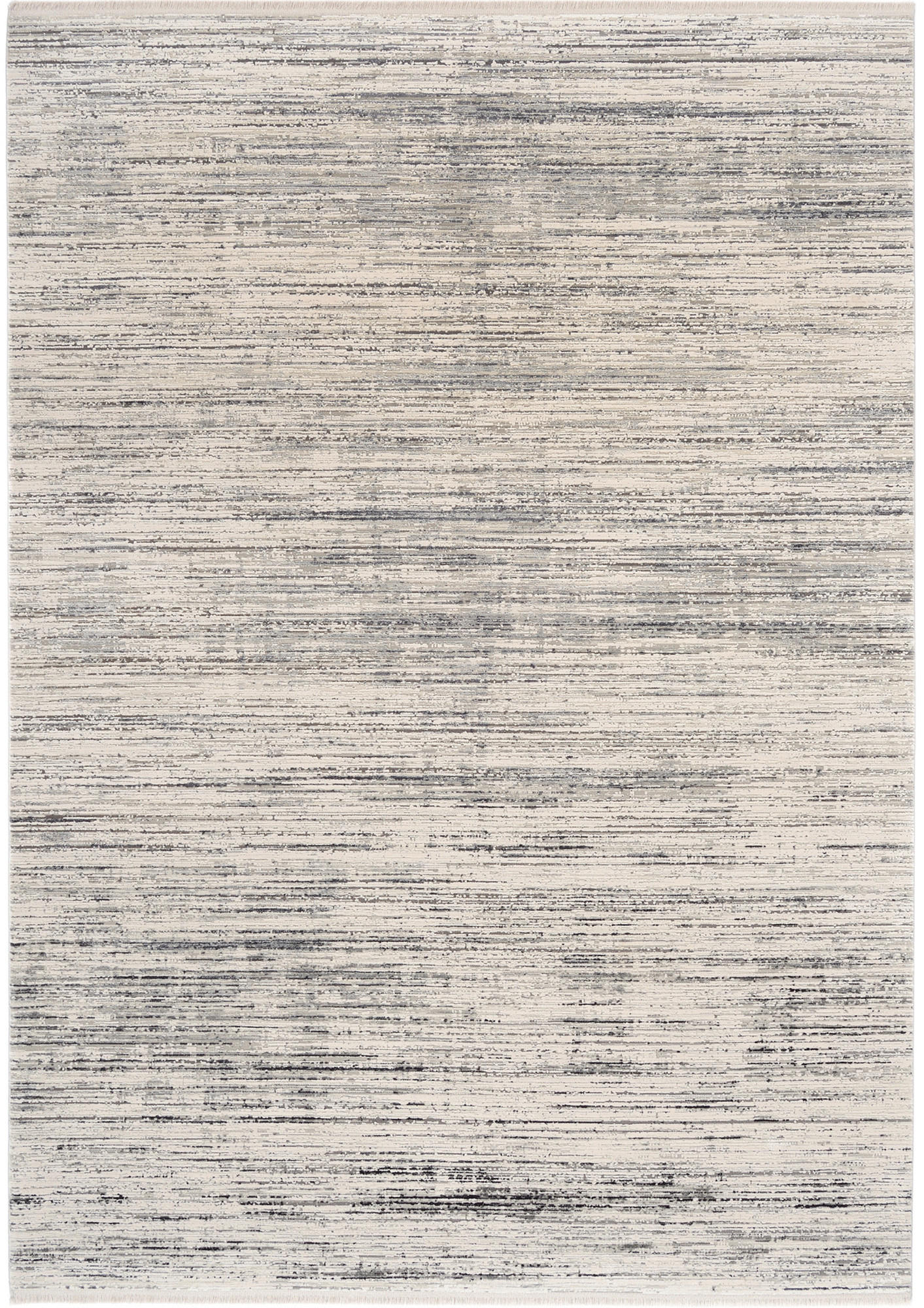 Dieter Knoll Webteppich Brest Grau 67x130 cm