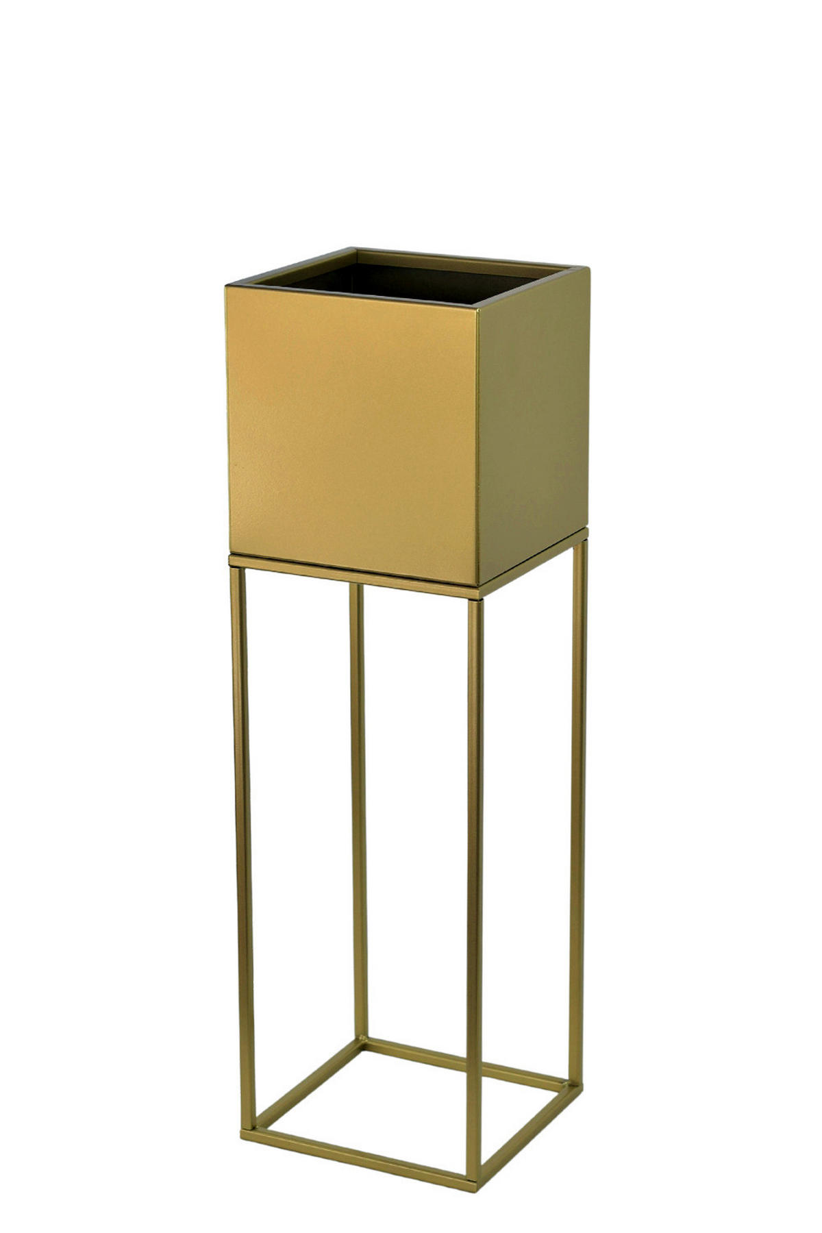 BLUMENSTÄNDER in Metall  - Goldfarben, Basics, Metall (19/67/19cm)